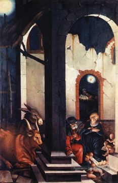 Nativité Renaissance peintre Hans Baldung Peinture à l'huile